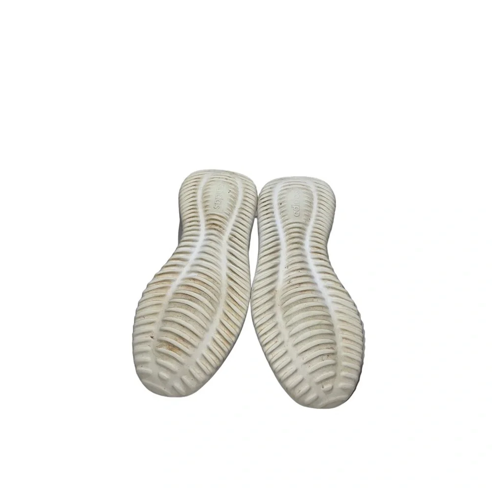 adidas Women's Slip-On Knit Sneakers in Black and White - Picture 6 of 8